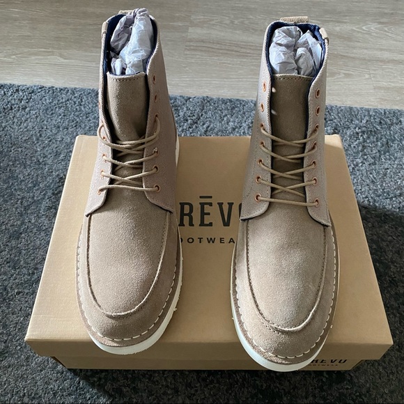 Crevo Men's Roe Lace Up Memory Foam Boots - Picture 2 of 7